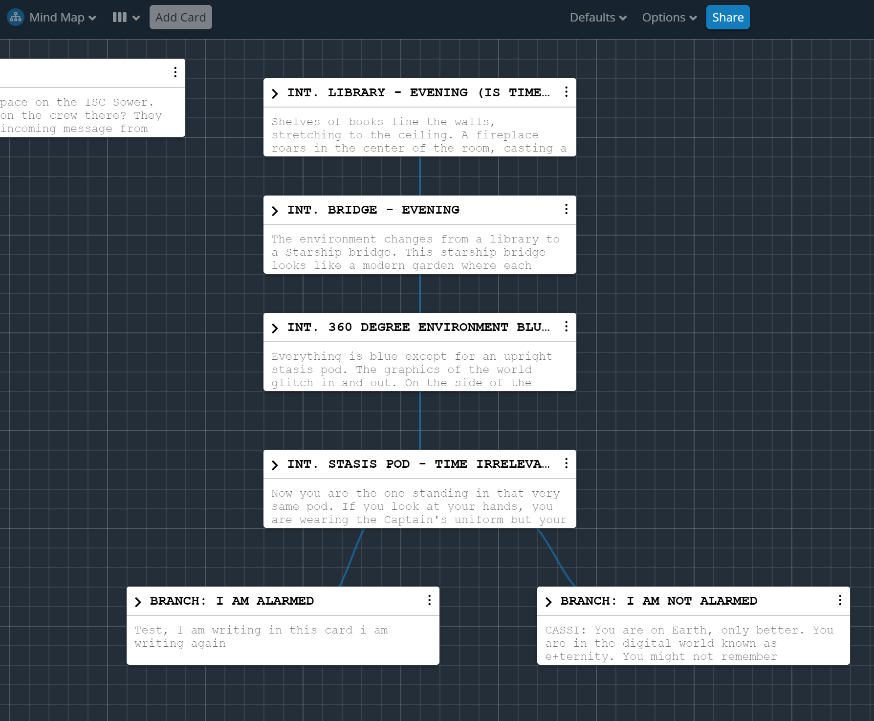 A Philosophy for Branching Narratives